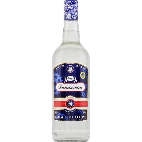 Damoiseau Rhum Agricole De Guadeloupe, 50% Vol. La Bouteille De 1L