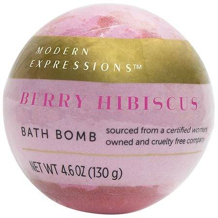 Modern Expressions Bath Bomb, Berry - Hibiscus