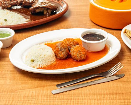 Albóndigas con chipotle