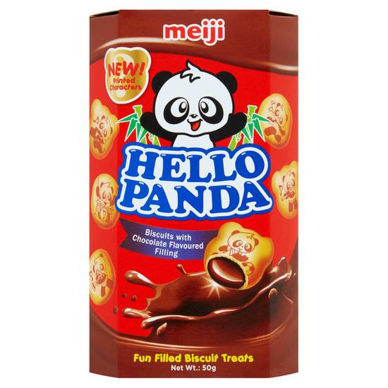 Hello Panda Chocolate Biscuits 50g
