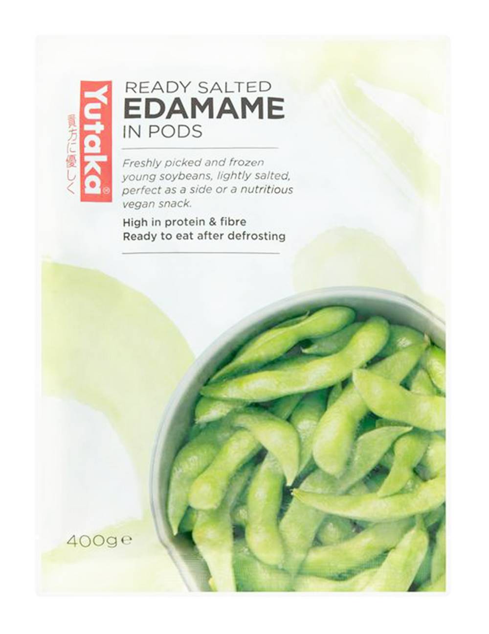 Yutaka Ready Salted Edamame Soybeans in Pods (400g)
