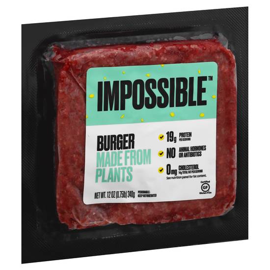 Impossible Beef Made From Plants