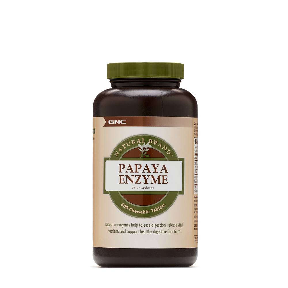 Papaya Enzyme - 600 Tablets (200 Servings) (1 Unit(s))