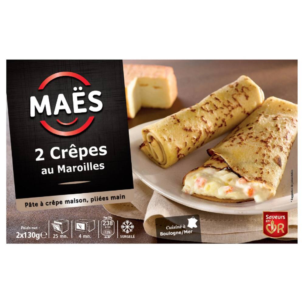 Maës - Crêpes au maroilles