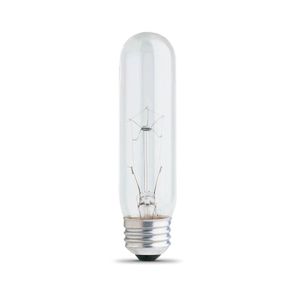 Feit Electric 25-Watt EQ T10 Soft White Medium Base (e-26) Dimmable Incandescent Specialty Light Bulb | BP25T10RP