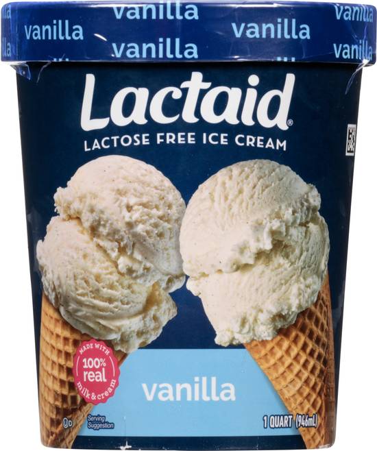Lactaid 100% Lactose Free Vanilla Ice Cream