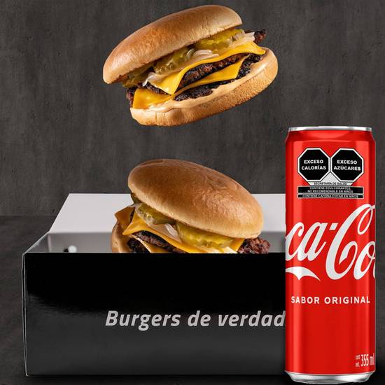 Combo Coca-Cola® Classic Cheeseburger