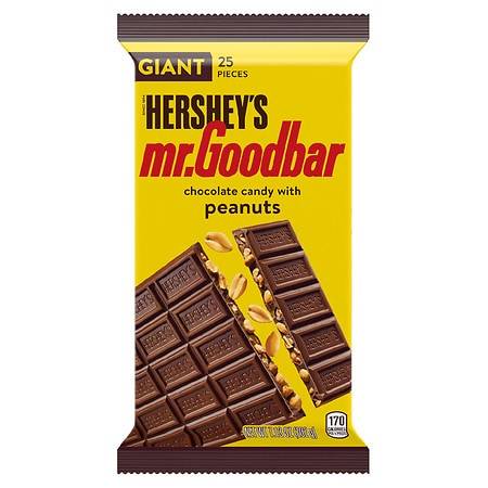 Hershey's Mr. Goodbar Chocolate and Peanut Giant Candy