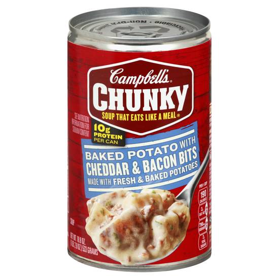 Campbell's Chunky Baked Potato With Cheddar and Bacon Bits Soup