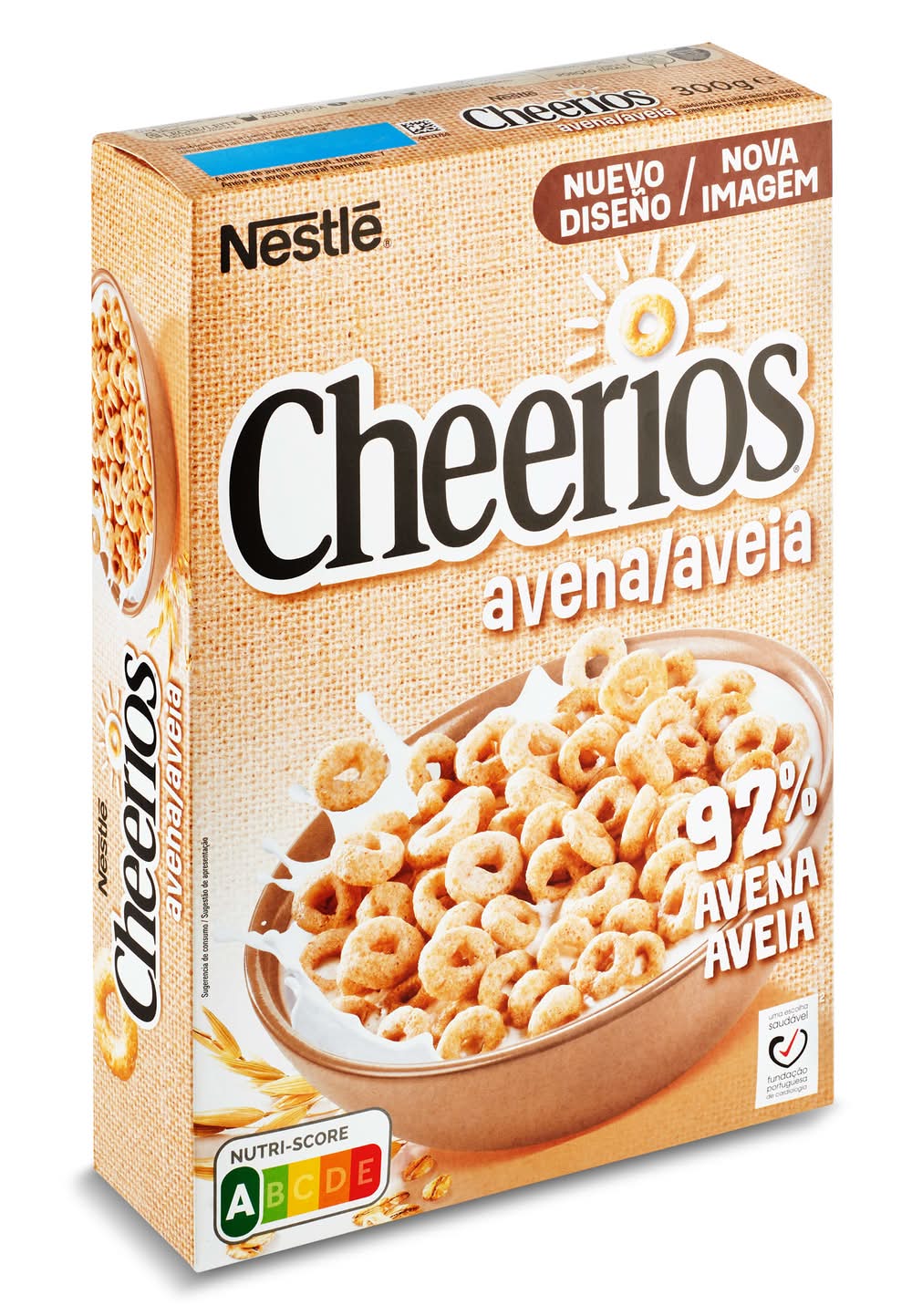 Cereales De Desayuno Con Avena Integral Nestlé Cheerios Caja 300 G