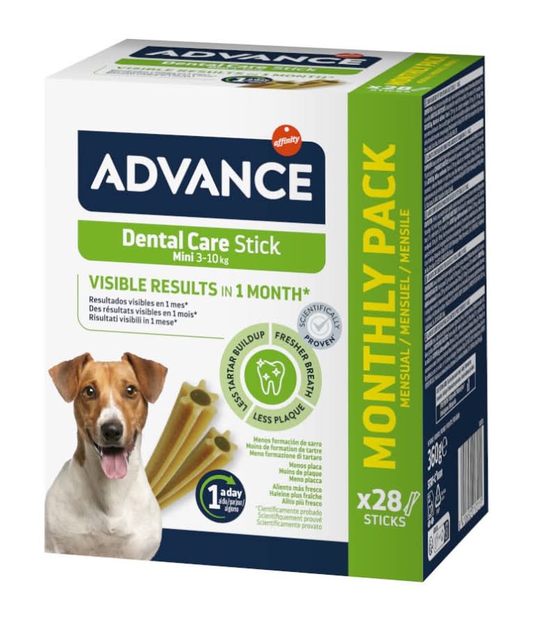 0.1575 KG Advance Snacks Dentales Care Mini para perros