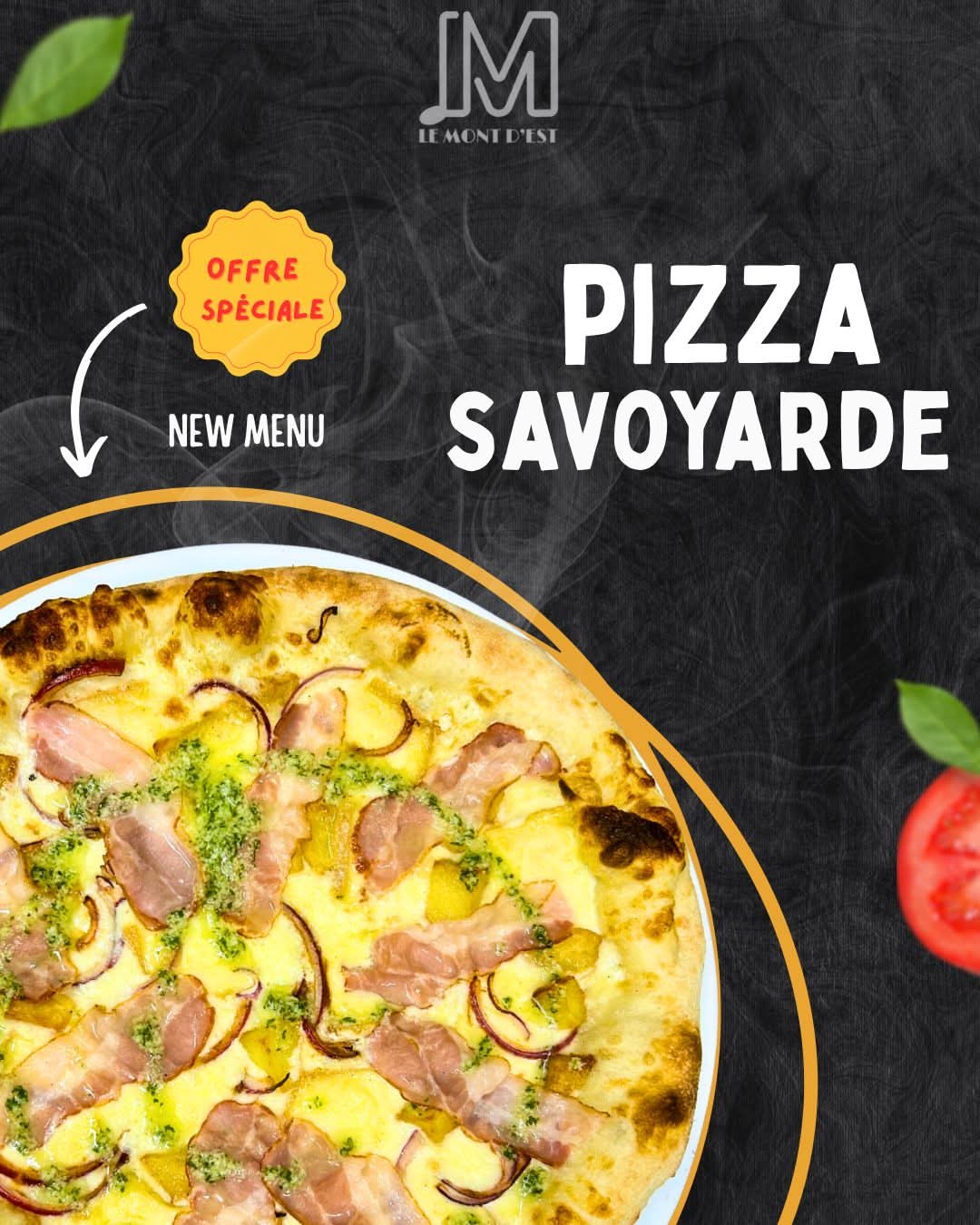 Pizza Savoyarde 🥓