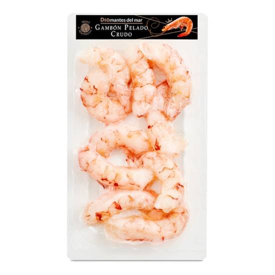 Colas de gambón pelado crudo Mari Marinera bandeja 200 g