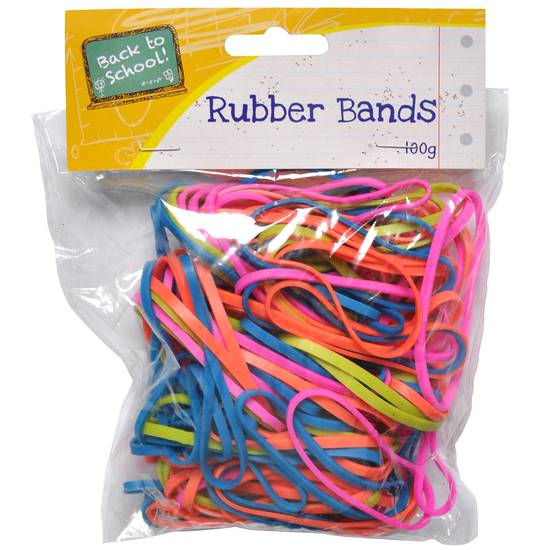 Studio Multicolor Rubber Bands (100g)