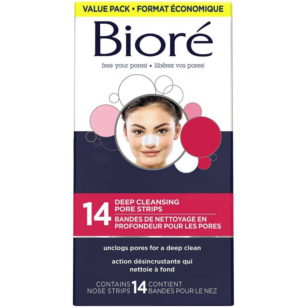 Bioré Deep Cleansing Pore Strips (30 g)