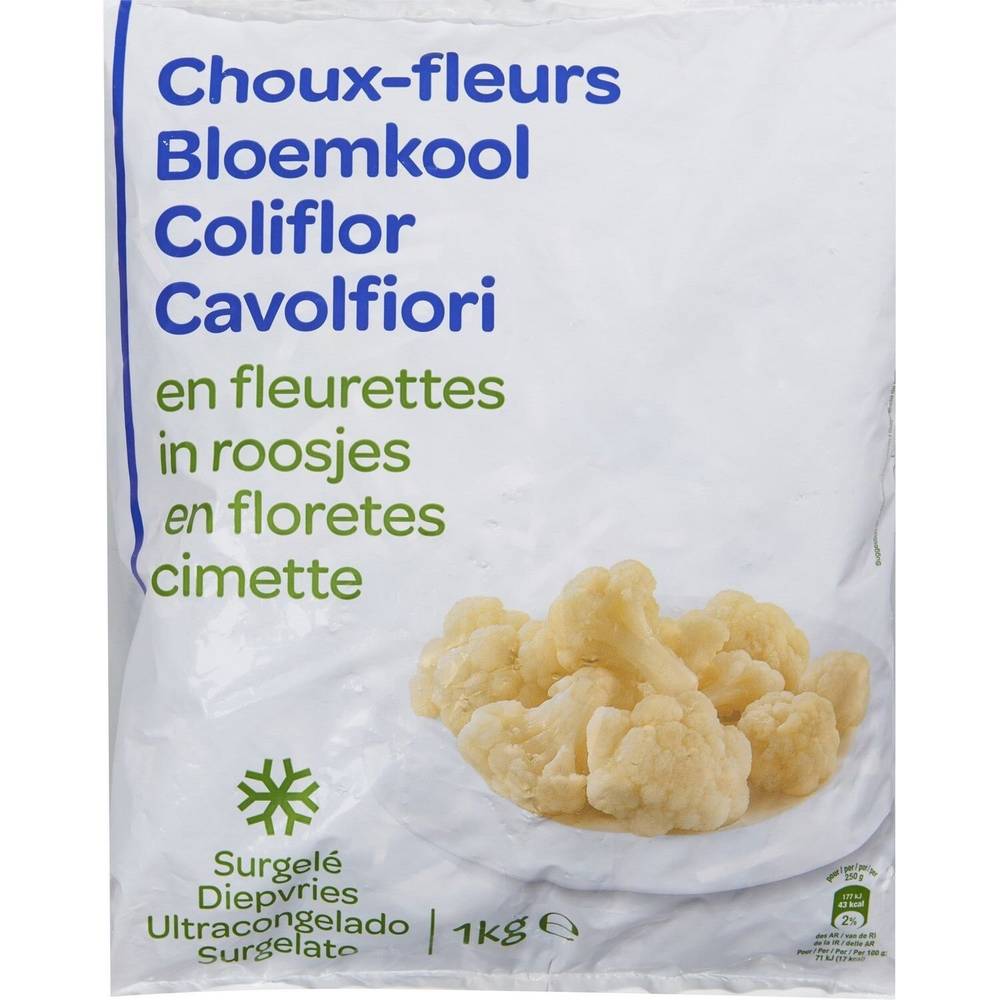 Carrefour - Choux fleurs en fleurettes