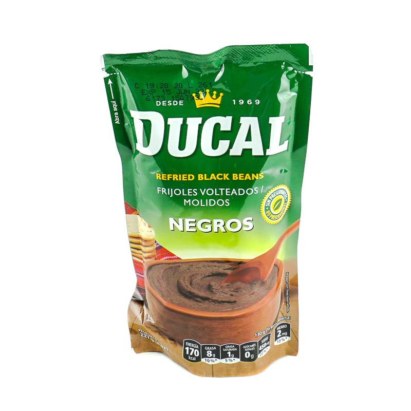 Ducal frijoles negros molidos (doypack 227 g)