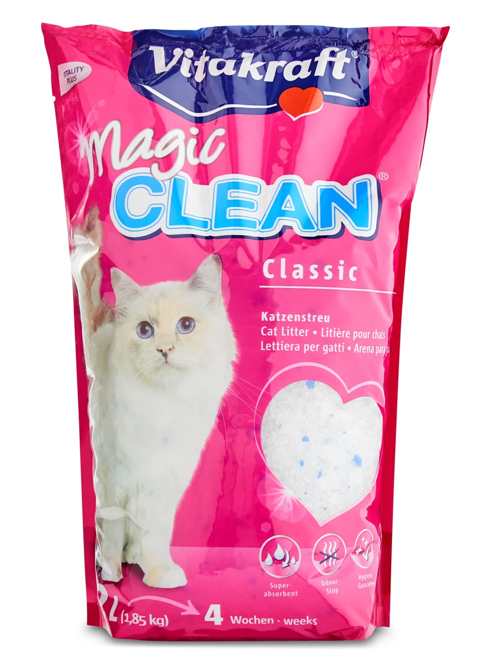 Arena Para Gatos Magic Clean Vitakraft Bolsa 1.85 Kg