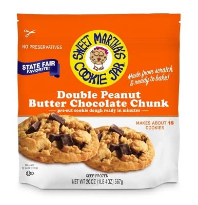 Sweet Martha's Cookie Jar Double Peanut Butter Chocolate Chunk Cookie Dough (20 oz)