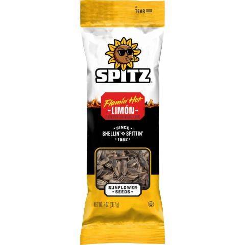 SPITZ Flamin' Hot Limon Sunflower Seeds 2oz