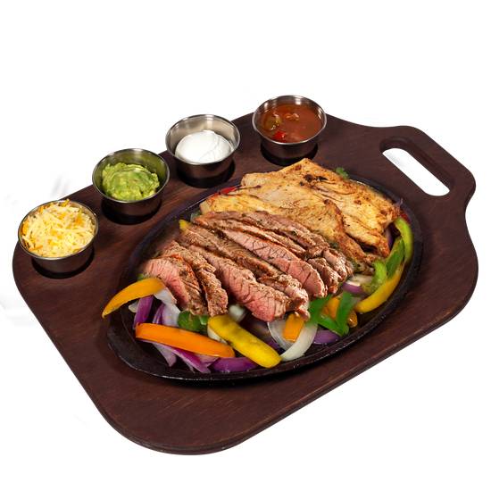 Fajitas - Steak & poulet / Fajitas - Steak & Chicken