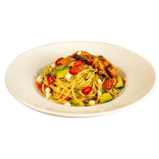 Linguini Avocado  Poulet / Linguini Avocado Chicken
