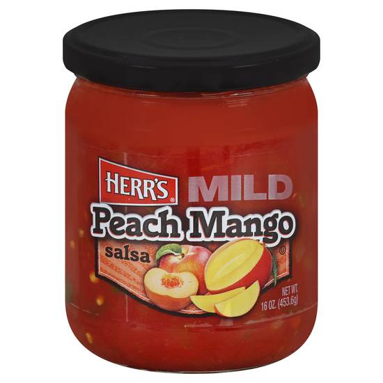 Herr's Mild Peach Mango Salsa
