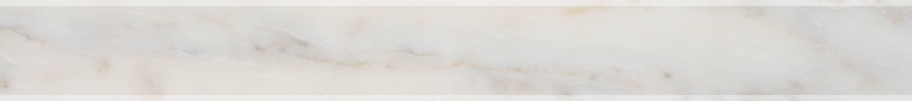 Satori Calacatta Capri Polished 4-in x 36-in Marble Threshold Tile (1-sq. ft/ Piece) | 1001-0377-0