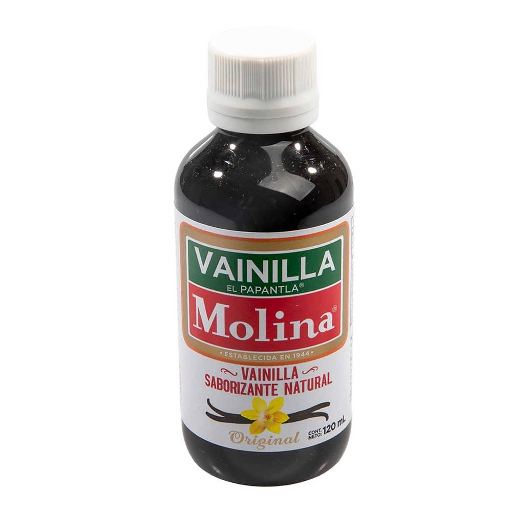 Molina · Vainilla saborizante natural (120 ml)