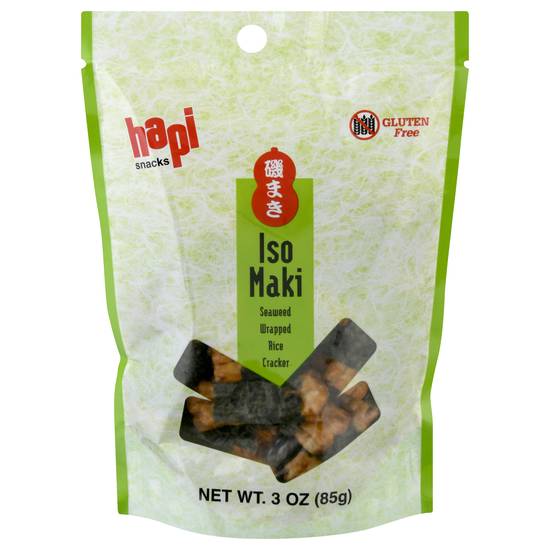 Hapi Snacks Iso Maki Seaweed Wrapped Rice (3 oz)