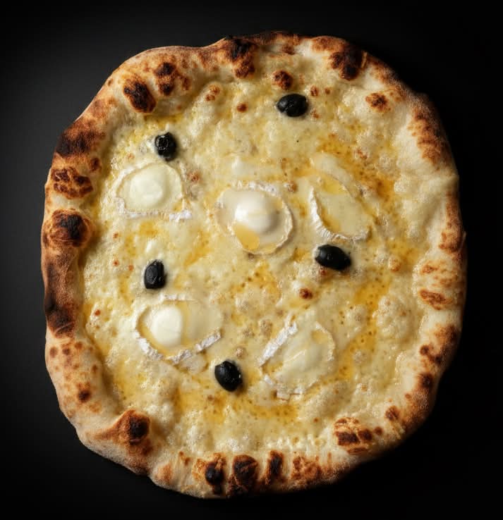 Pizza chèvre miel