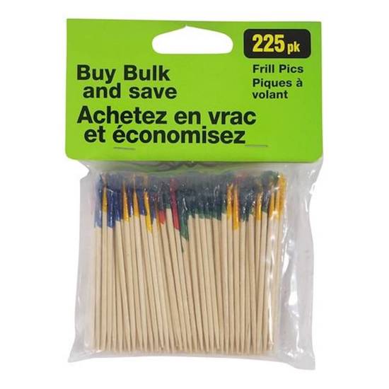 Today's Housewares Frill Toothpicks (225 units)