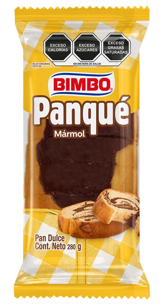 Bimbo · Panqué marmoleado (280 g)
