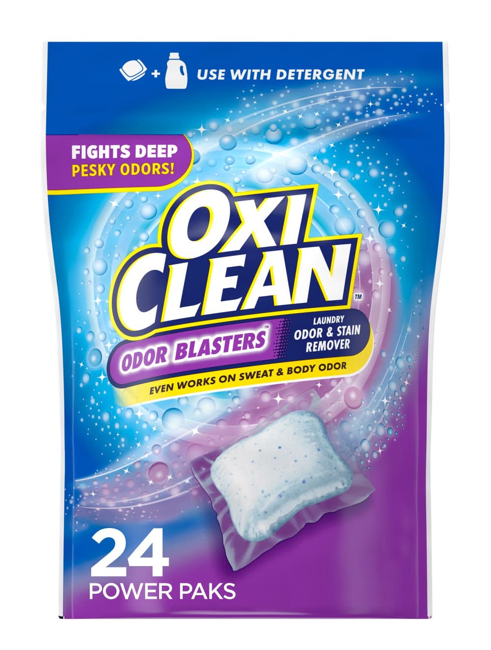 OxiClean Odor Blasters Odor and Stain Remover Power Paks (21.16 oz, 24 ct)