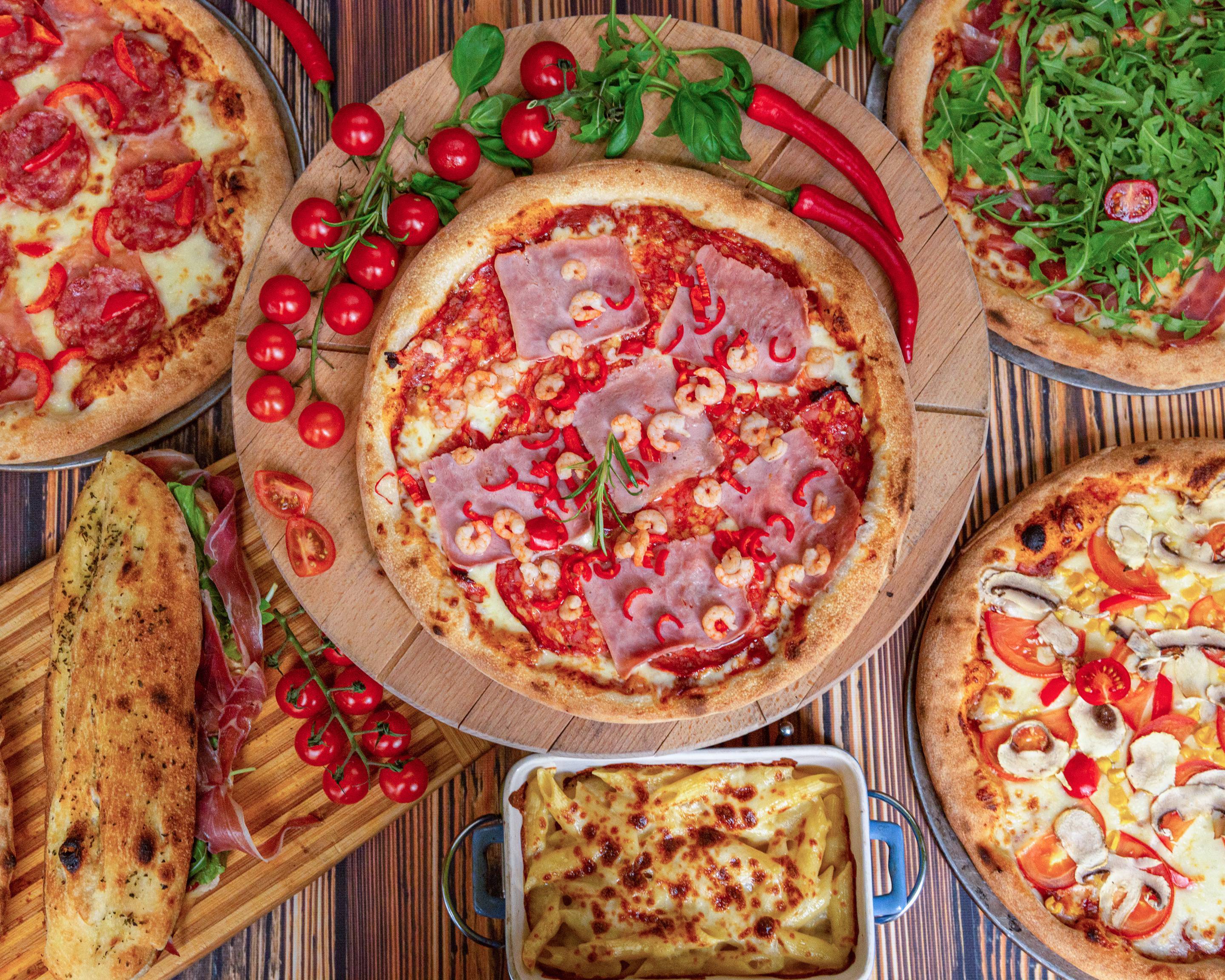 Pesto Pizza & Pasta