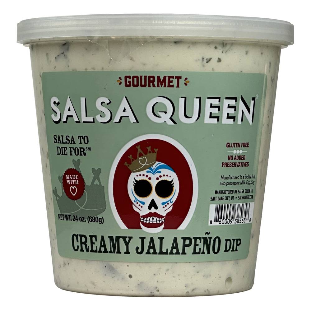 Salsa Queen Creamy Jalapeno Dip (24 oz)