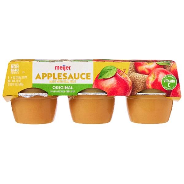 Meijer Original Applesauce (6 ct)