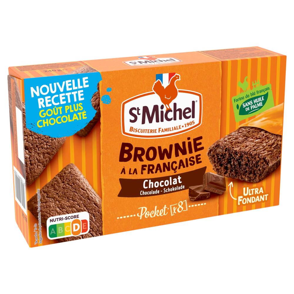 St Michel - Brownie pocket chocolat (240g)