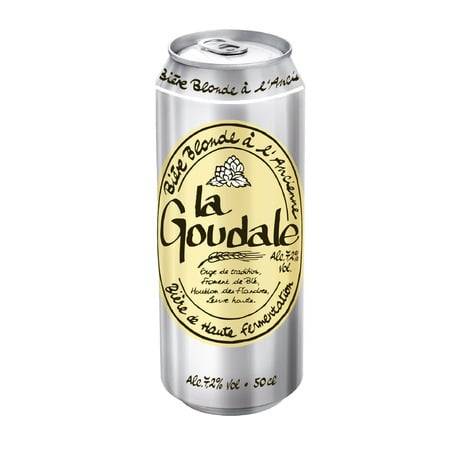 Bière blonde à l'ancienne LA GOUDALE - la canette de 50cL