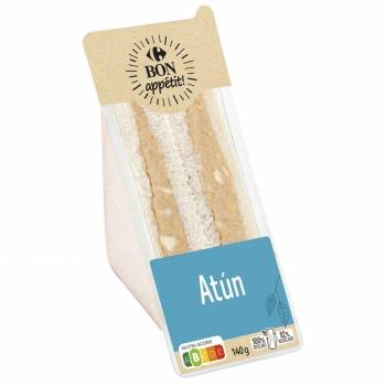 Sándwich atún Carrefour 140 g