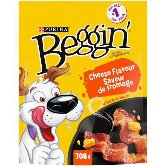 Purina Beggin' Strips Bacon & Cheese Dog Treats (708 g)