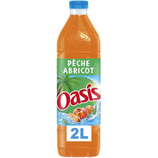 OASIS - Boisson aux jus de fruits et à l'eau de source - Pêche abricot - 2l