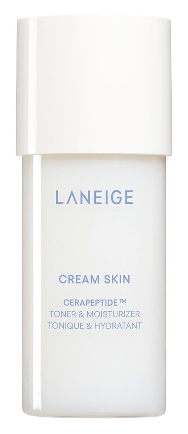 Laneige Mini Cream Skin Milky Toner with Ceramides & Peptides for Nourishing Hydration 1.69 oz / 50 ml