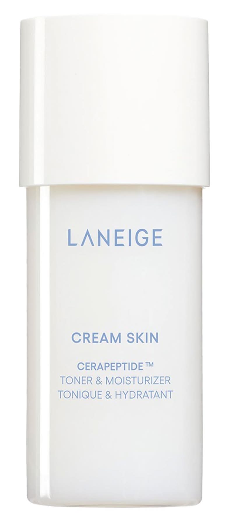 Laneige Mini Cream Skin Milky Toner with Ceramides & Peptides for Nourishing Hydration 1.69 oz / 50 ml