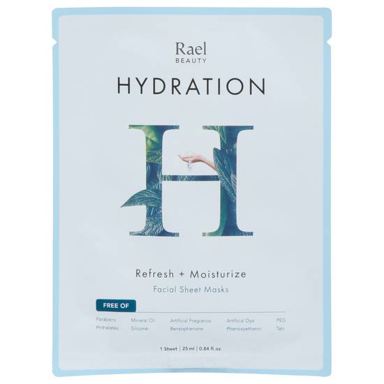 Rael Beauty Moisturizing Hydration Facial Sheet Mask