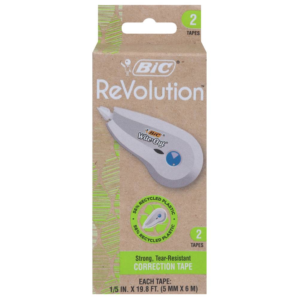 Bic Revolution Correction Tape (2ct)