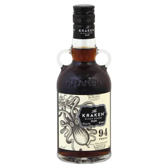 The Kraken Black Spiced Rum (375 ml)