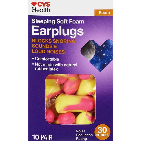CVS Health Sleeping Soft Foam Earplugs