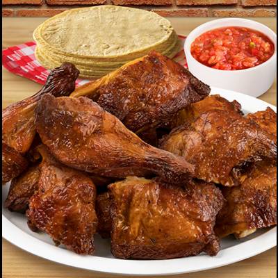 12 piezas de pollo asado