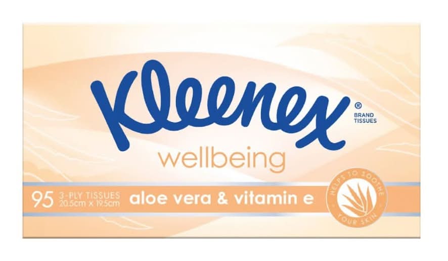 Kleenex Tissues Aloe Vera 95 Pack